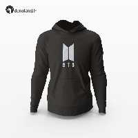 هودی مشکی طرح BTS