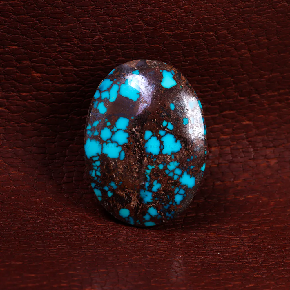 نگین فیروزه شجری کد 15211 - جواهری مشاهیر