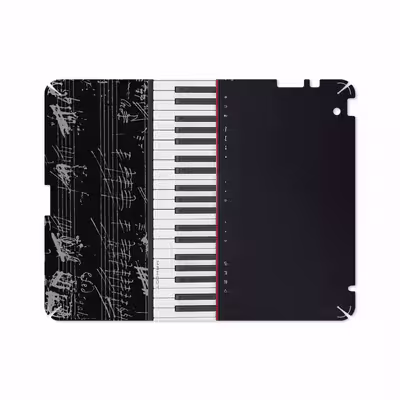 برچسب پوششی ماهوت مدل Piano-Instrument مناسب برای تبلت اپل iPad 2 2011 A1396