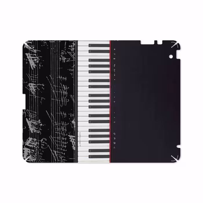 برچسب پوششی ماهوت مدل Piano-Instrument مناسب برای تبلت اپل iPad 2 2011 A1396