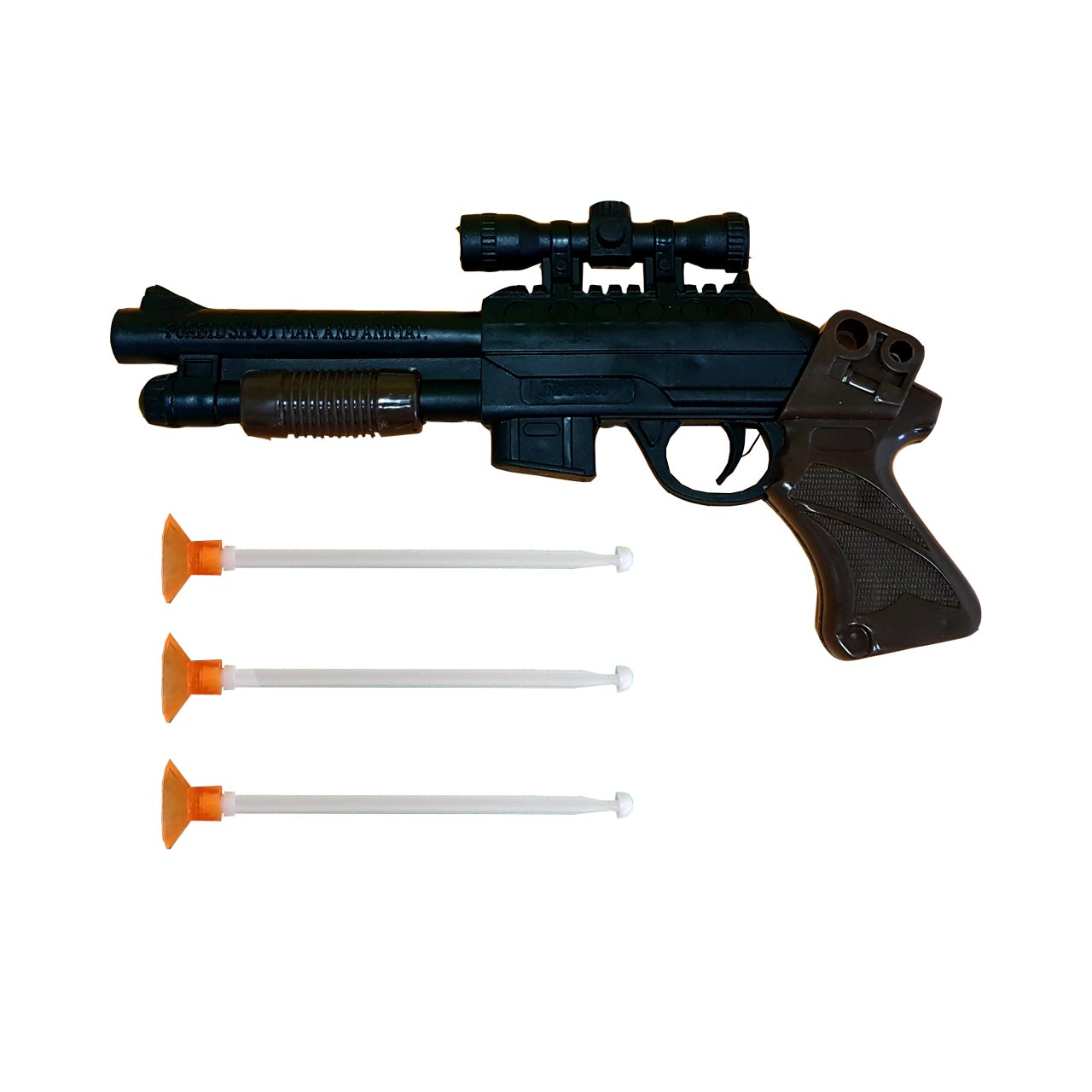 تفنگ بازی مدل 001 مجموعه 4 عددی