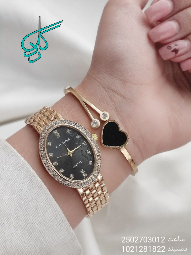 خرید ست زنانه ساعت و دستبند طرح قلب کد 1815241 - ردگل