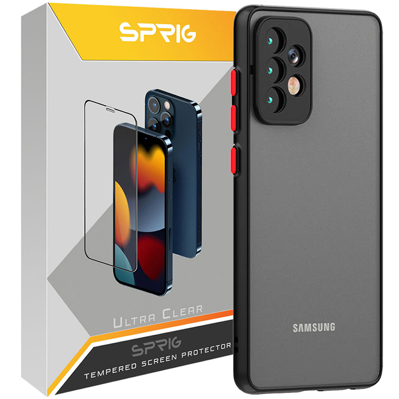 کاور اسپریگ مدل Posht-matte مناسب برای گوشی موبایل سامسونگ Galaxy A53 5G