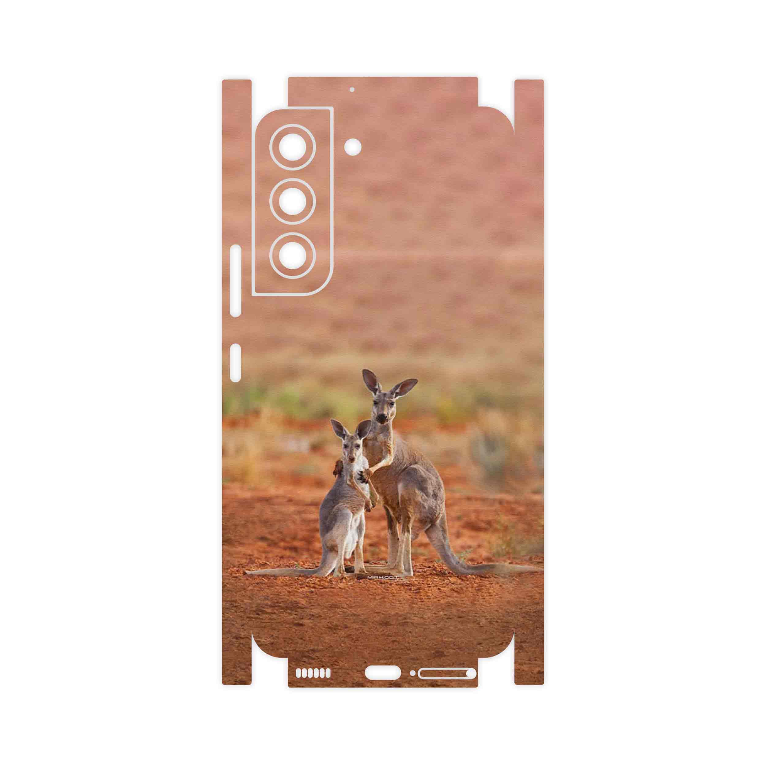 برچسب پوششی ماهوت مدل Kangaroo-FullSkin مناسب برای گوشی موبایل سامسونگ Galaxy S22 5G
