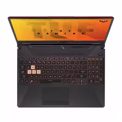 لپ تاپ 15.6 اینچی ایسوس مدل TUF Gaming F15 FX506HE-AC کاستوم شده