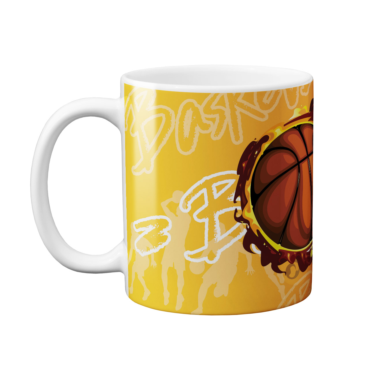 ماگ طرح بسکتبال کد bas7