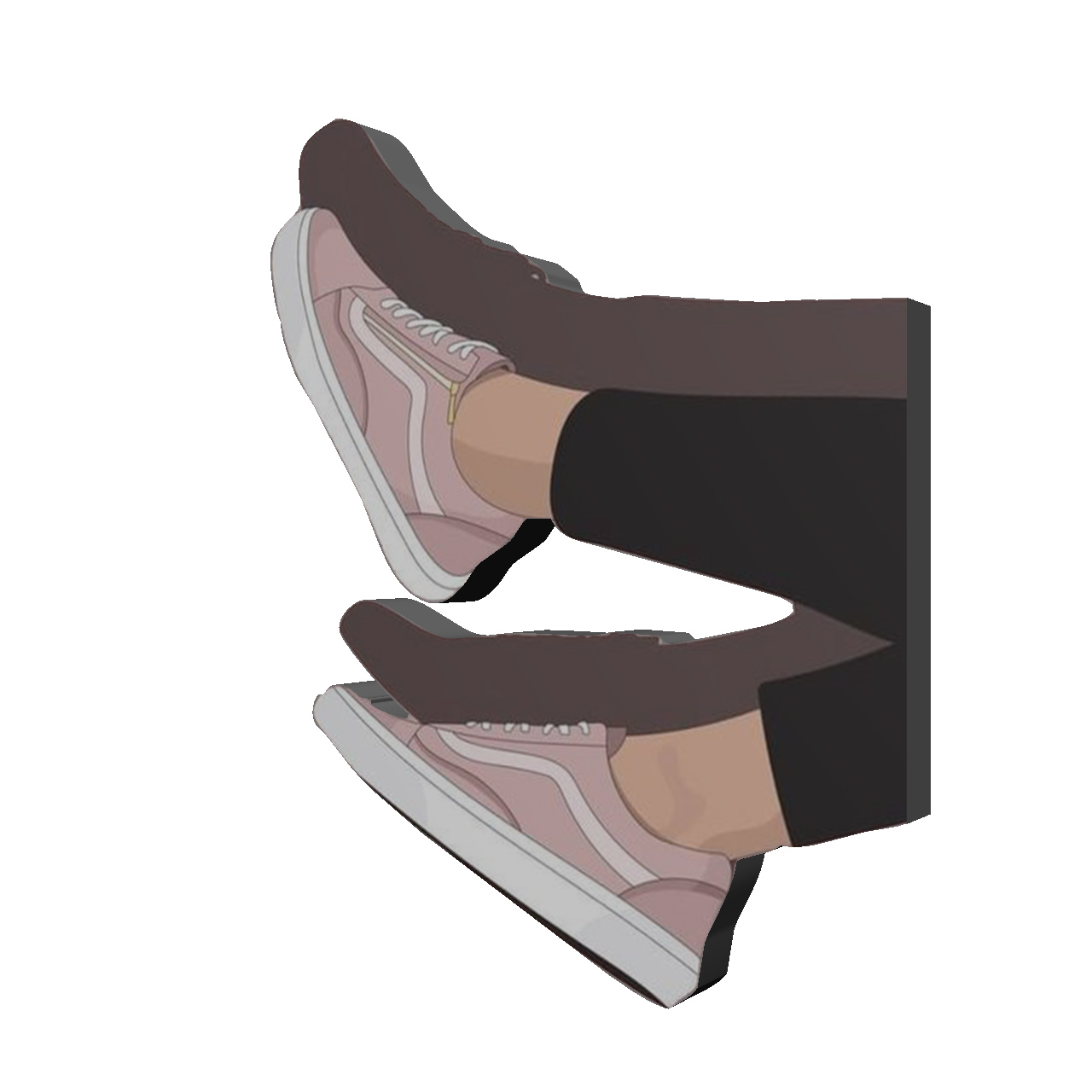 استیکر طرح کفش کد 691