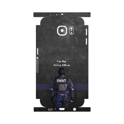 برچسب پوششی ماهوت مدل Police Officer-FullSkin مناسب برای گوشی موبایل سامسونگ Galaxy S6