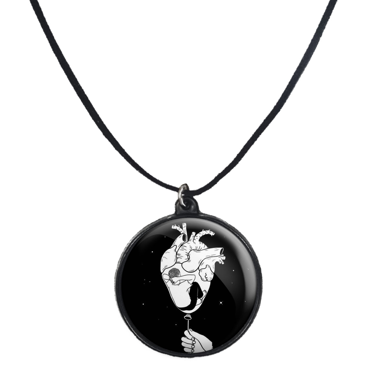 گردنبند پرمانه طرح عاشقانه کد pmb.4374 مدل دو طرفه