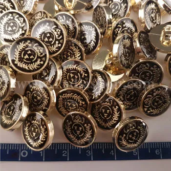 دکمه پایه دار طلایی 87 سایز 24