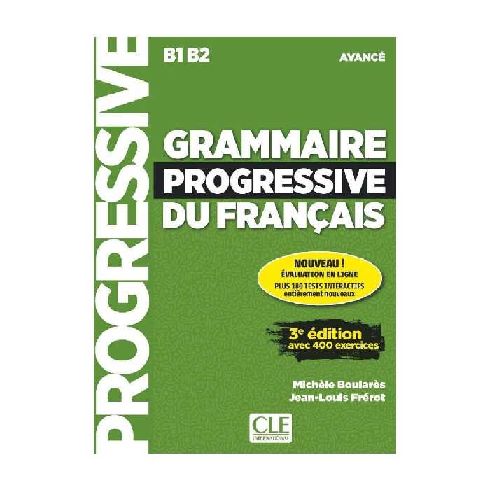 کتاب Grammaire Progressive Du Francais اثر Maïa Grégoire انتشارات Cle International سه جلدی