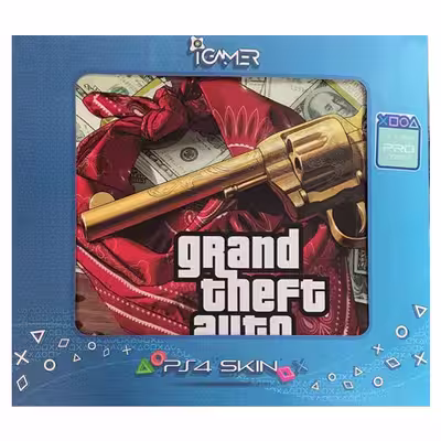 برچسب پلی استیشن ۴ پرو آیگیمر مدل Grand Theft Auto