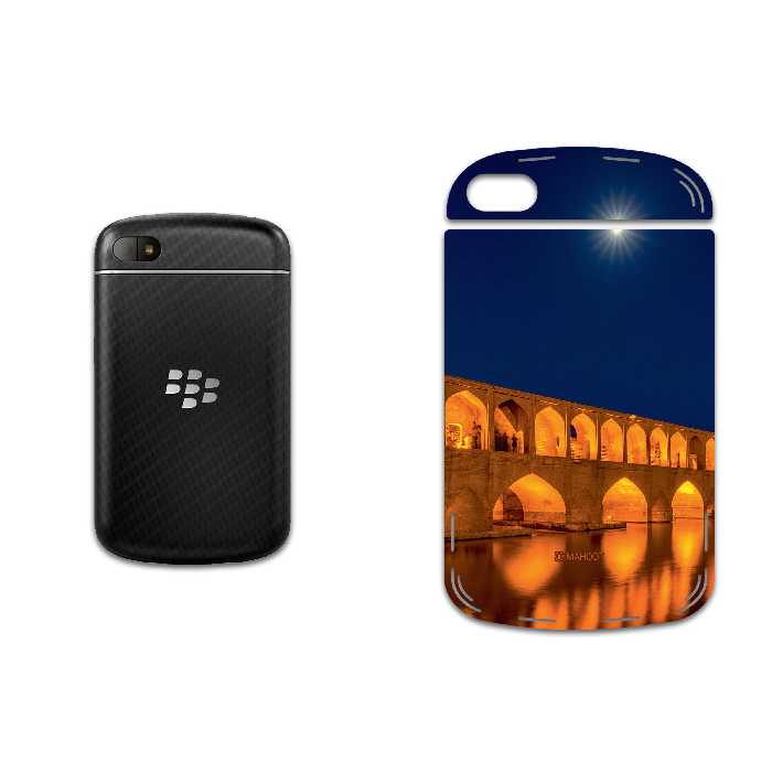 برچسب پوششی ماهوت مدل Si-O-Se-Pol مناسب برای گوشی موبایل بلک بری Q10