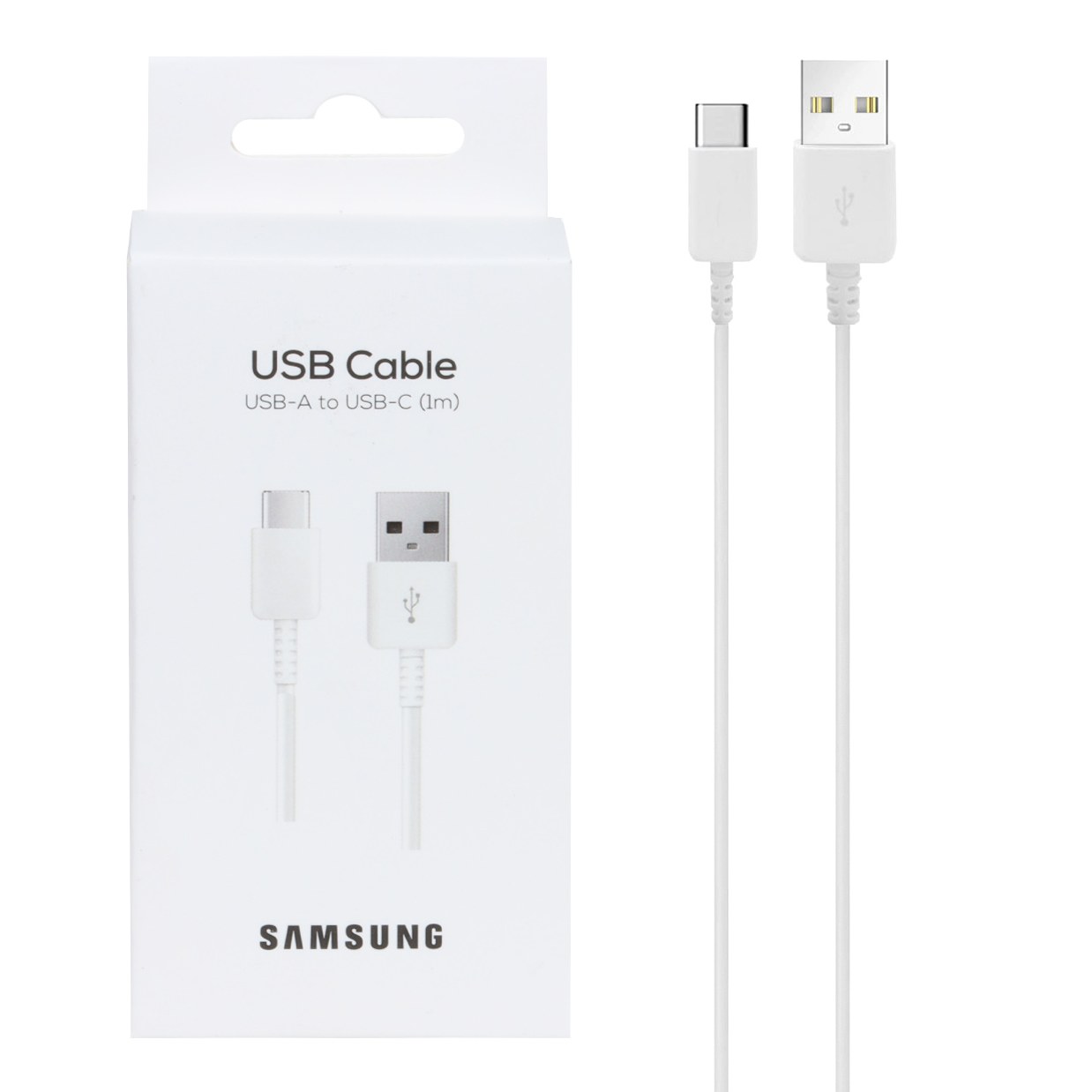 کابل شارژ SAMSUNG Type-C مدل S10 ORG - سفید (پک دار) کد3168