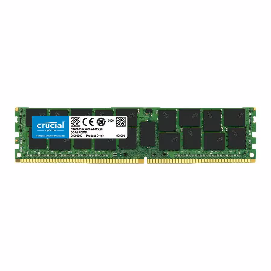رم کامپیوتر 4 گیگابایت DDR4 تک کاناله 2666 مگاهرتز کروشیال