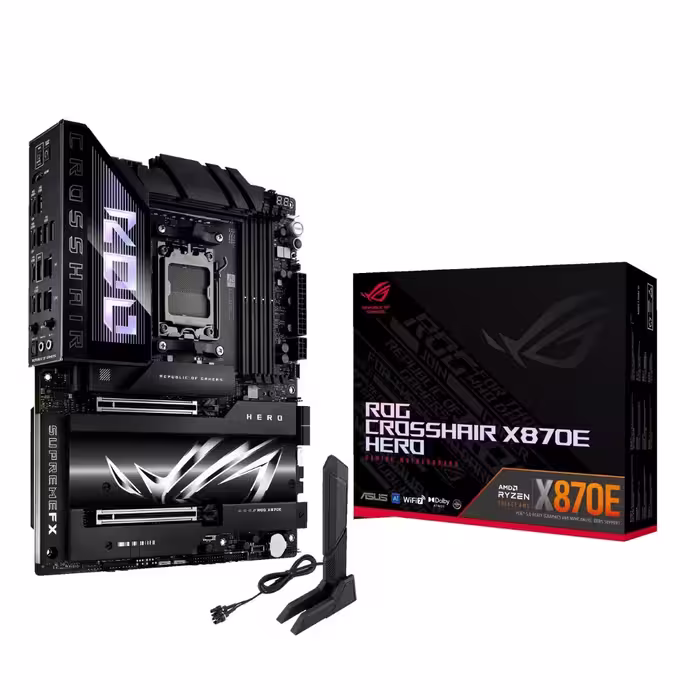 خرید مادربرد ASUS ROG CROSSHAIR X870E HERO با بهترین قیمت