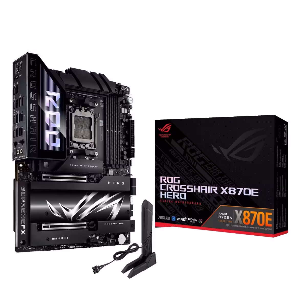 خرید مادربرد ASUS ROG CROSSHAIR X870E HERO با بهترین قیمت