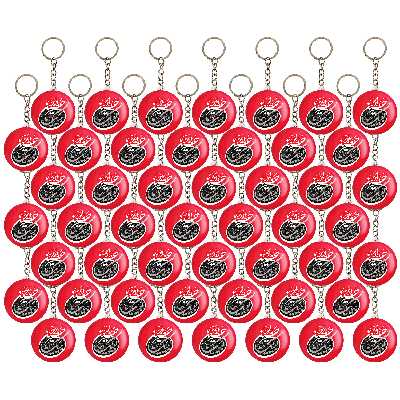 جاکلیدی خندالو مدل محرم و اربعین لبیک یاحسین کد 7325 بسته 49 عددی