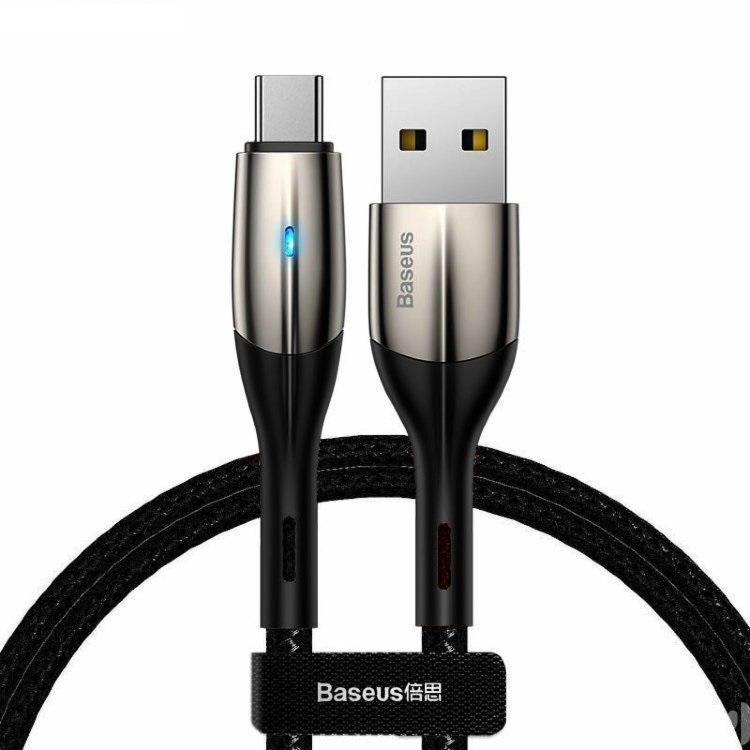 کابل تبدیل USB به USB -C باسئوس مدل A02 طول 1 متر