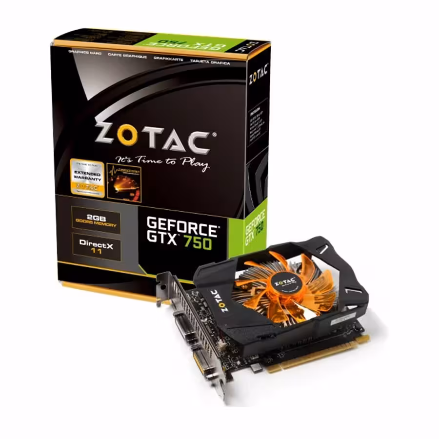 کارت گرافیک زوتاک GTX 750 2GB GDDR5