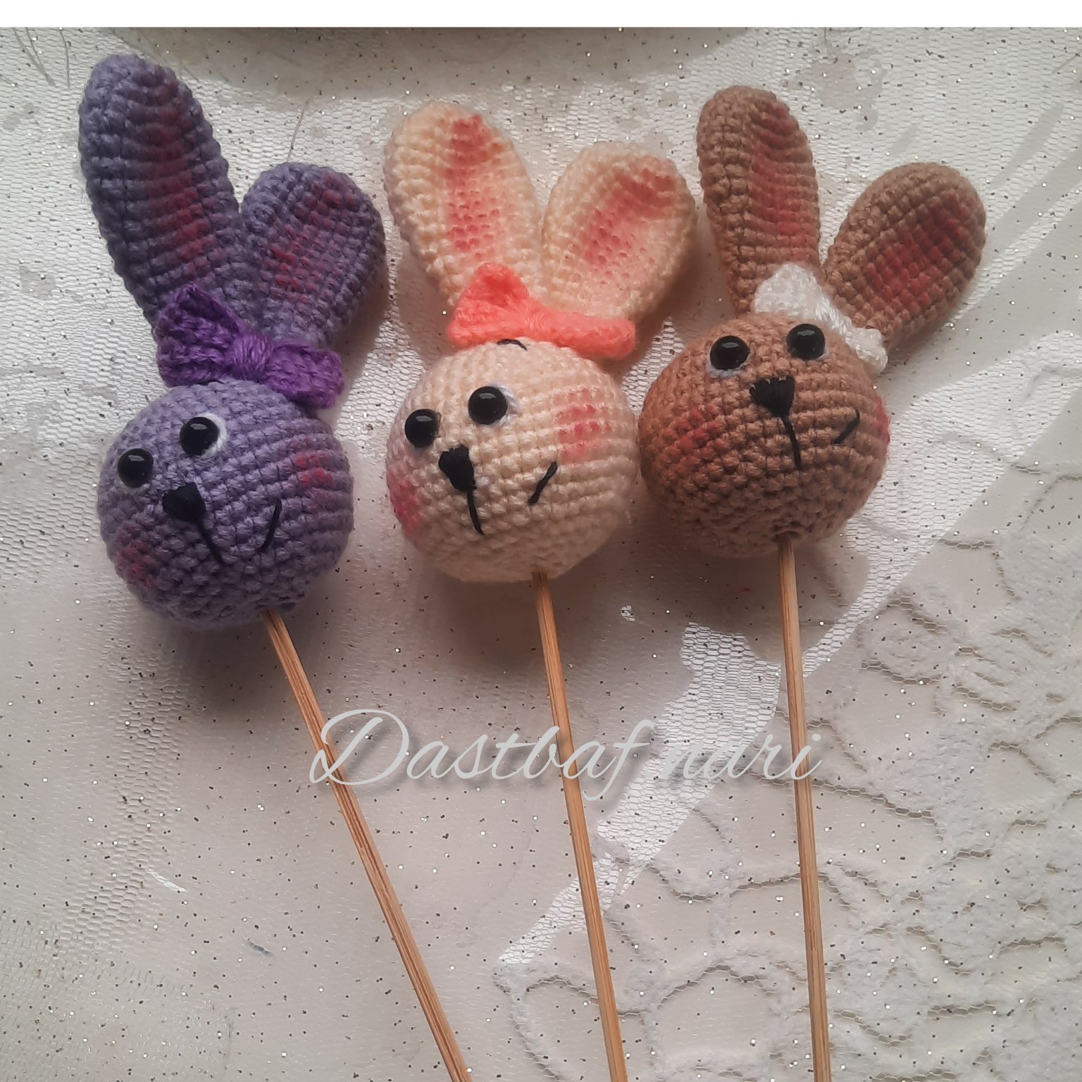 تاپرسبزه عید  خرگوش کوچولو دستباف ناری