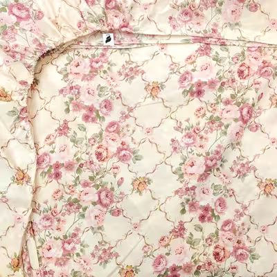 ملحفه آدنو مدل Blossom کد CH27 یک نفره سایز 90x200 سانتی متر