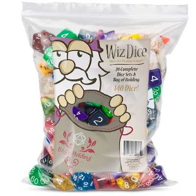 تاس بازی ویز دایس مدل Serpent بسته 7 عددی