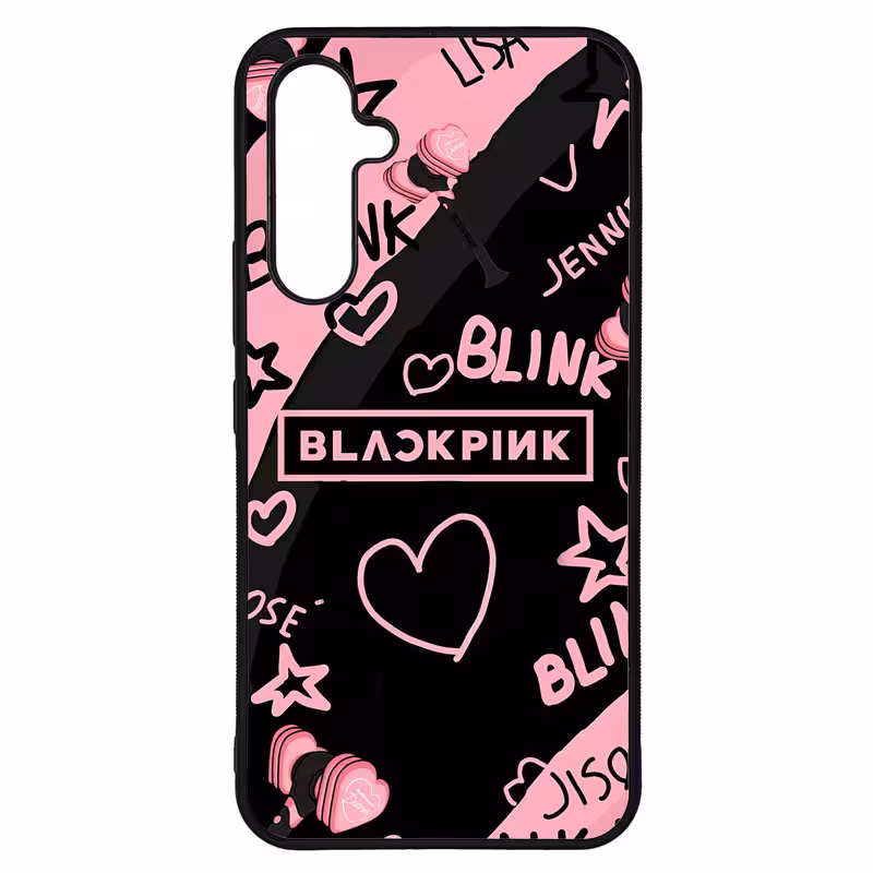 کاور طرح بلک پینک Black Pink کد G-211 مناسب برای گوشی موبایل سامسونگ Galaxy A54 / A54 5G | دیجی قاب دونی