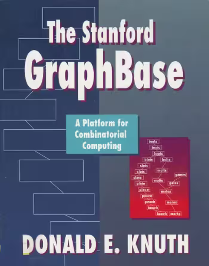 خرید و دانلود نسخه کامل کتاب The Stanford GraphBase: a platform for combinatorial computing