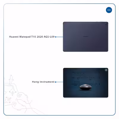 برچسب پوششی ماهوت مدل Hang Instrument مناسب برای تبلت هوآوی Matepad T10 2020 AGS-L09
