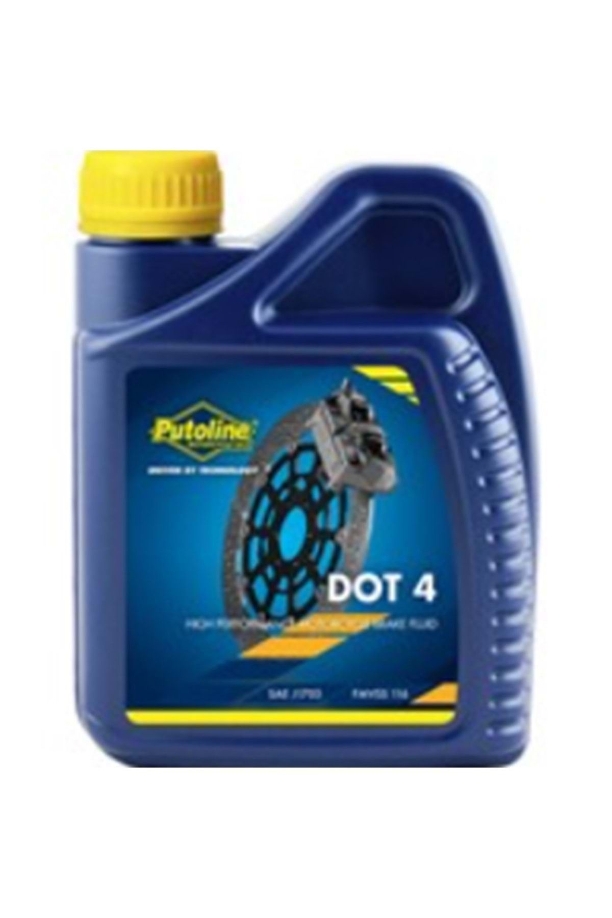 روغن هیدرولیک ترمز نقطه 4 500ML پوتولین اورجینال PUTOLINE