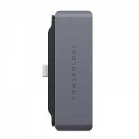 هاب تایپ سی 4 پورت پاورولوژی Powerology 4in1 USB-C HUB P41PACHGY