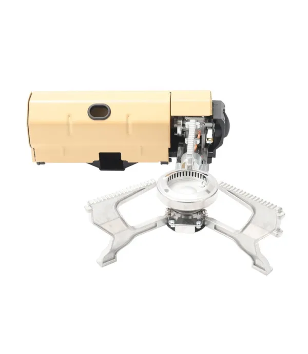 ارسال فوری   اجاق گاز قابل حمل تاشو کمپینگ پرودو مدل Porodo Lifestyle Portable Camping Gas Stove Quick Install Magnetic Valve PD-LCMPSGS