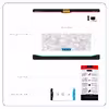 برچسب پوششی ماهوت مدل Army-Winter-Pixel مناسب برای تبلت سامسونگ Galaxy Tab S 10.5 2014 T805