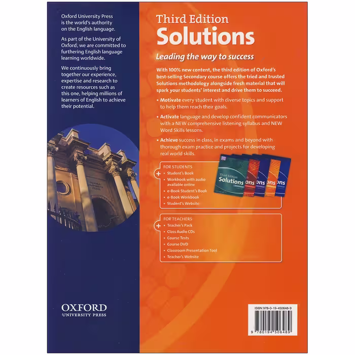 کتاب Solutions Upper-Intermediate اثر Tim Falla Paul A. Davies انتشارات زبان مهر