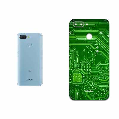 برچسب پوششی ماهوت مدل Green Printed Circuit Board مناسب برای گوشی موبایل شیائومی Redmi 6