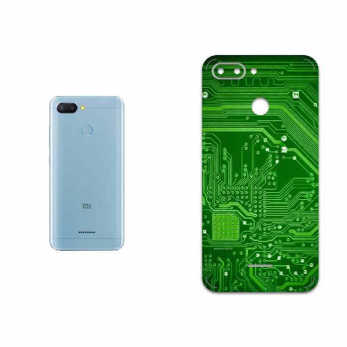 برچسب پوششی ماهوت مدل Green Printed Circuit Board مناسب برای گوشی موبایل شیائومی Redmi 6