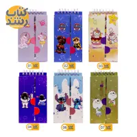 دفتر یادداشت 80 برگ نادری NADERI سیمی درب دار کد 65