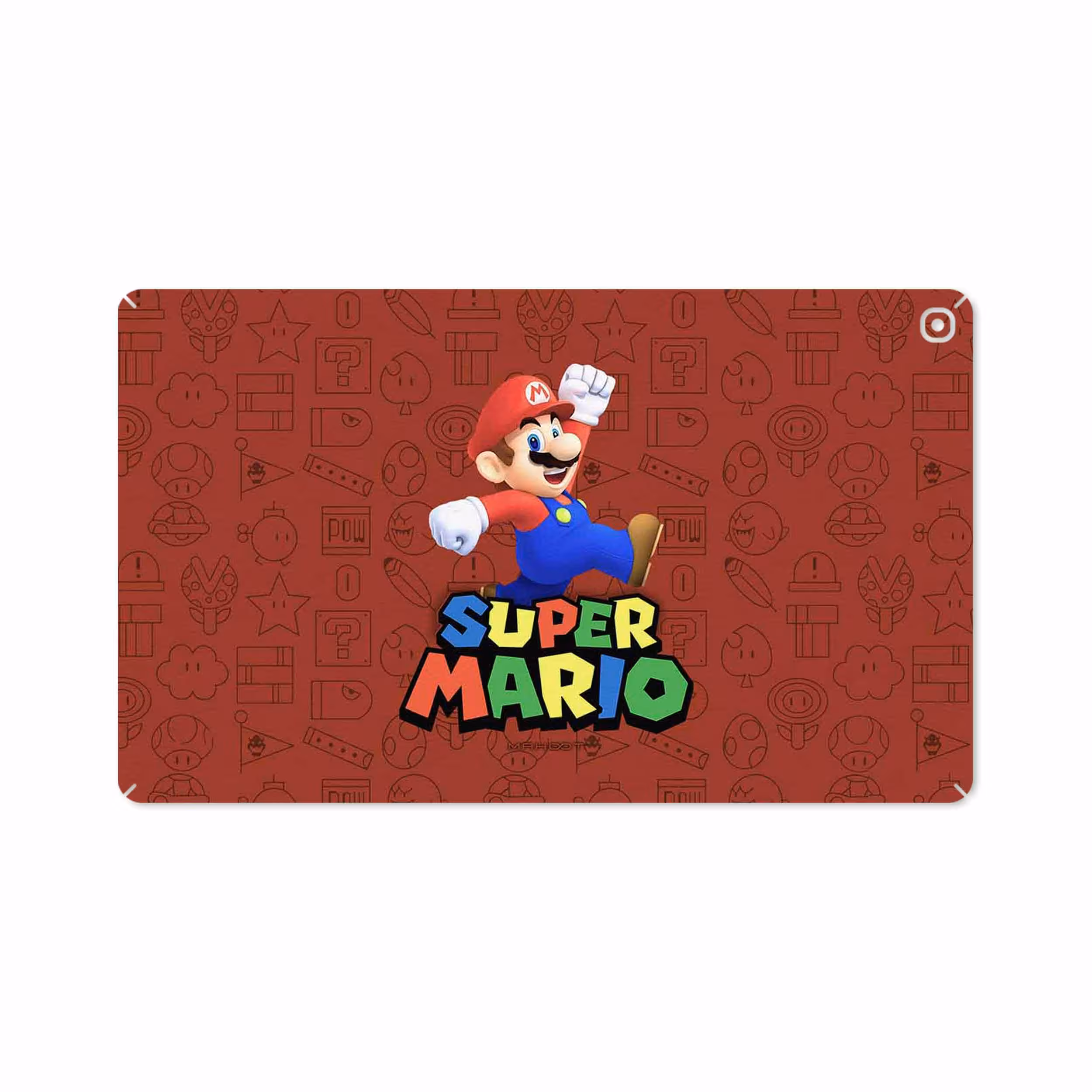 برچسب پوششی ماهوت مدل Super-Mario-Game مناسب برای تبلت سامسونگ Galaxy Tab A 10.1 2019 T515
