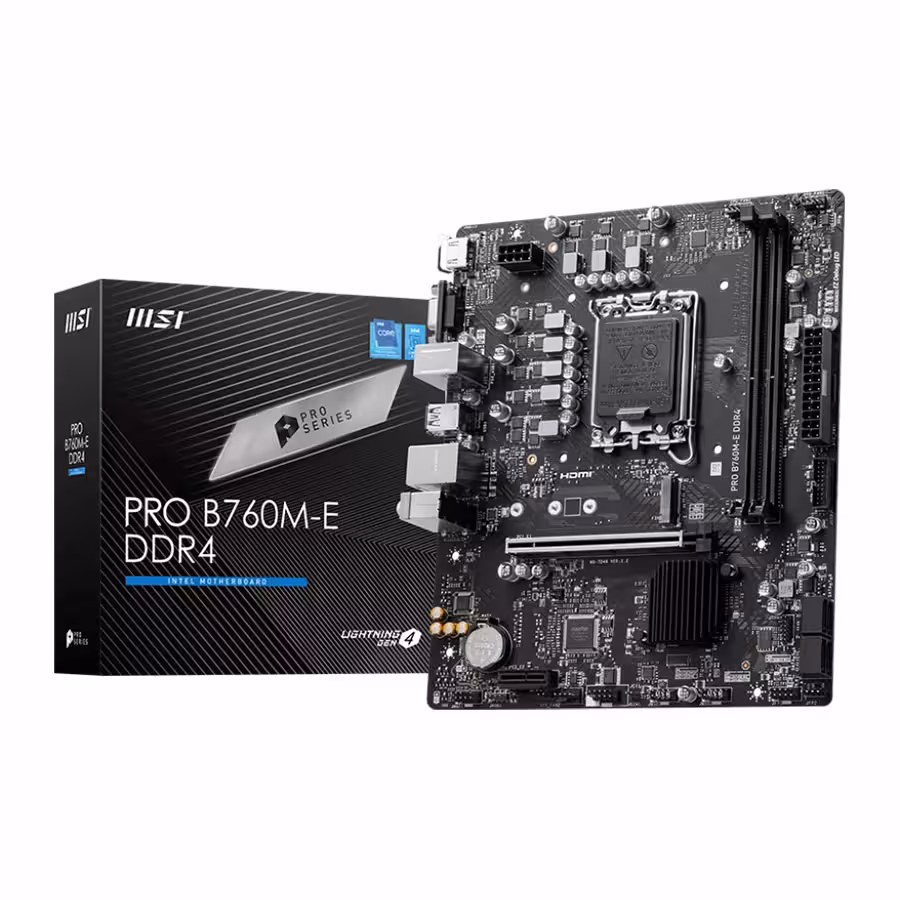 مادربرد ام اس آی PRO B760M E DDR4