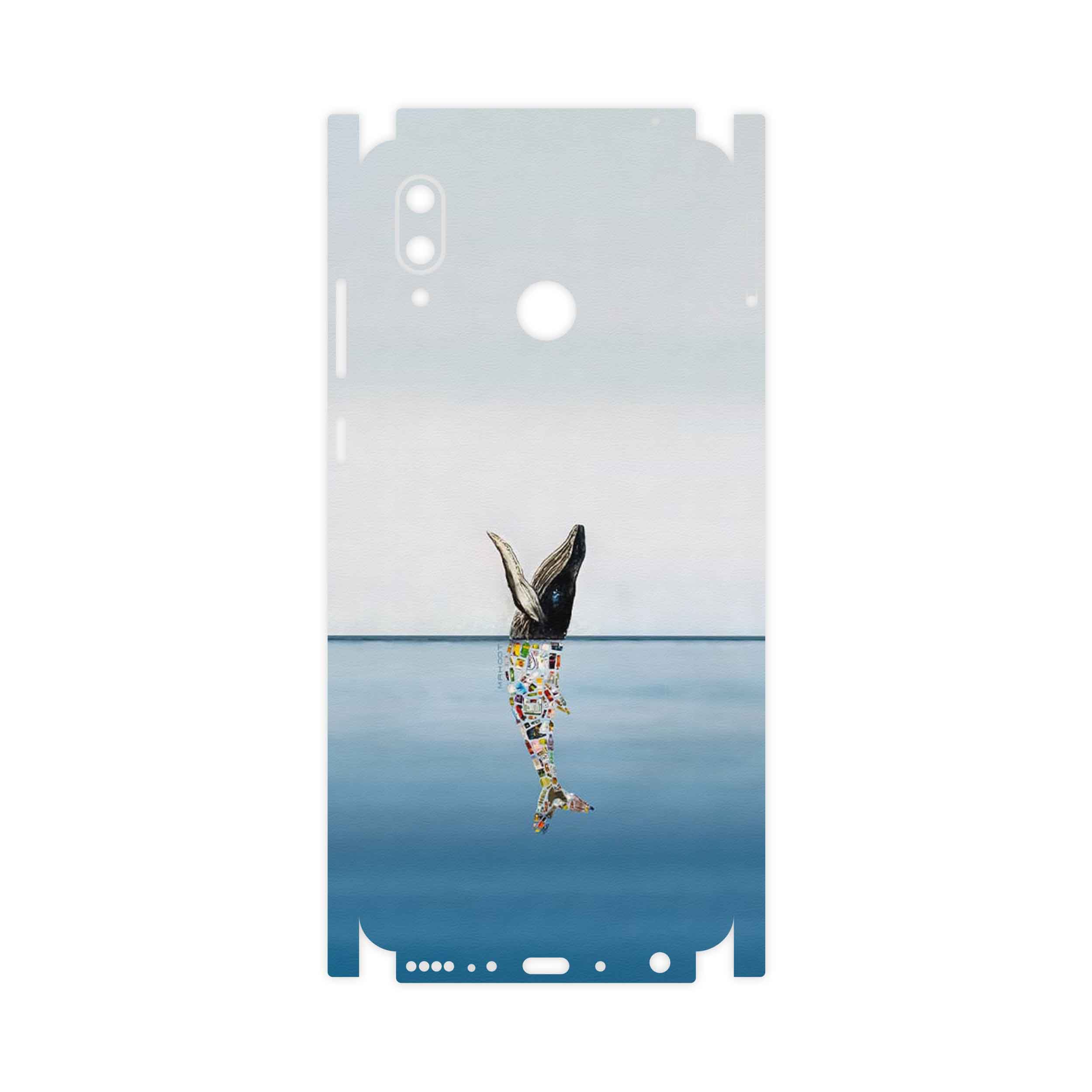 برچسب پوششی ماهوت مدل Collage of Sea Trash-FullSkin مناسب برای گوشی موبایل آنر Play