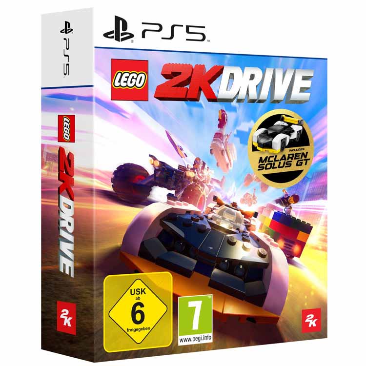 خرید بازی LEGO 2K Drive فیگور مک لارن Solus GT برای PS5 با بهترین قیمت