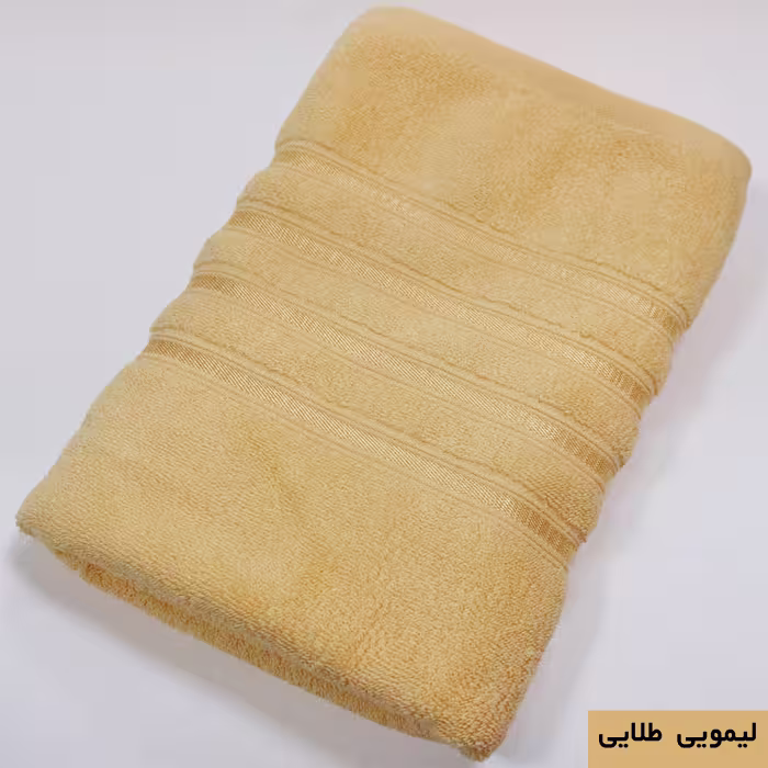 حوله حمام ریسندگی و بافندگی پیشروتاب مدل فورلاین سایز 100x160 سانتی متر