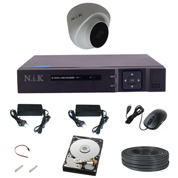 سیستم امنیتی آنالوگ ان آی کی مدل 5MP