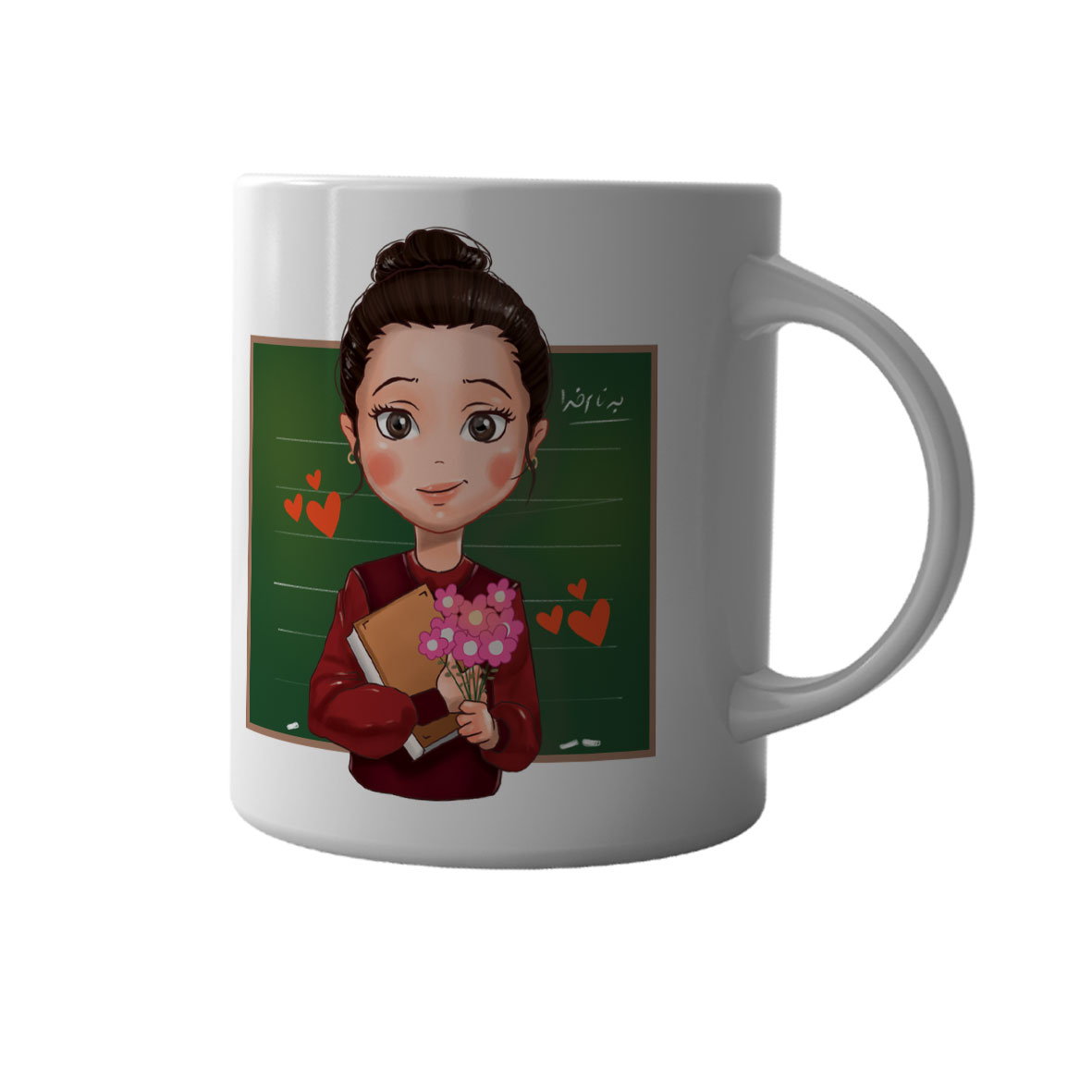  ماگ طرح بهترین معلم دنیا کد M030