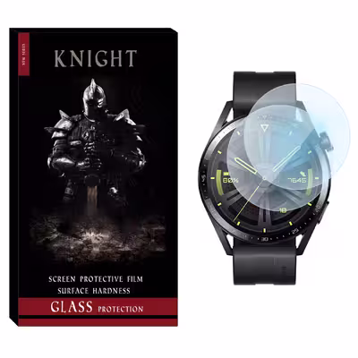 محافظ صفحه نمایش شیشه‌ای نایت مدل SH-KT مناسب برای ساعت هوشمند هوآوی Watch GT3 46mm بسته دو عددی