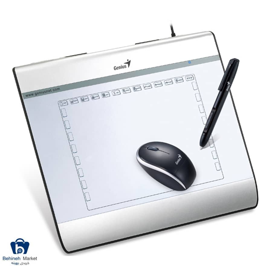 قلم نوری و ماوس پن جنیوس مدل i608XE