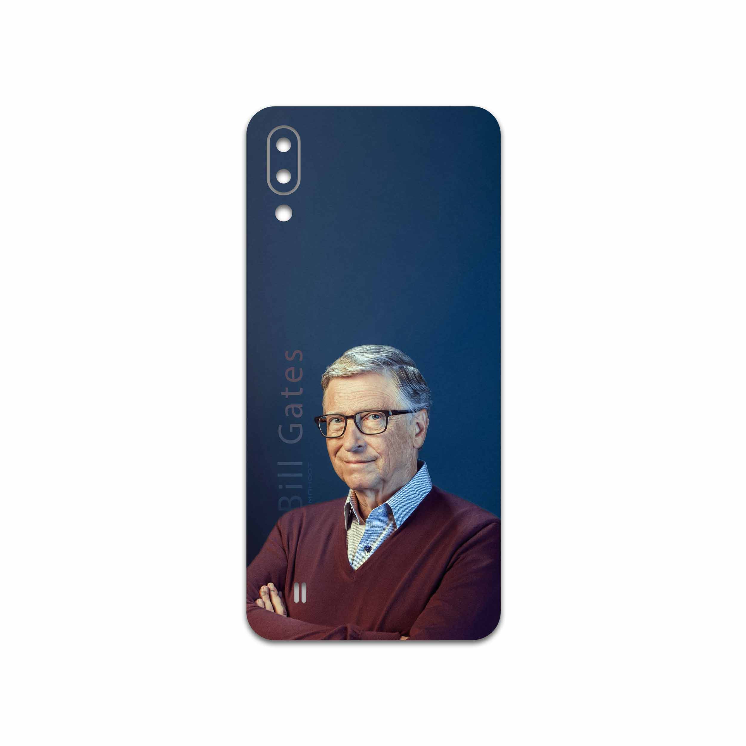برچسب پوششی ماهوت مدل Bill Gates مناسب برای گوشی موبایل سامسونگ Galaxy M10