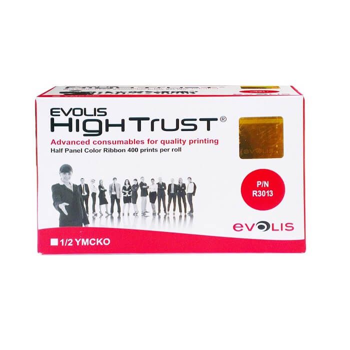ریبون نیمه رنگی پرینتر Evolis مدل R3013 اصلی