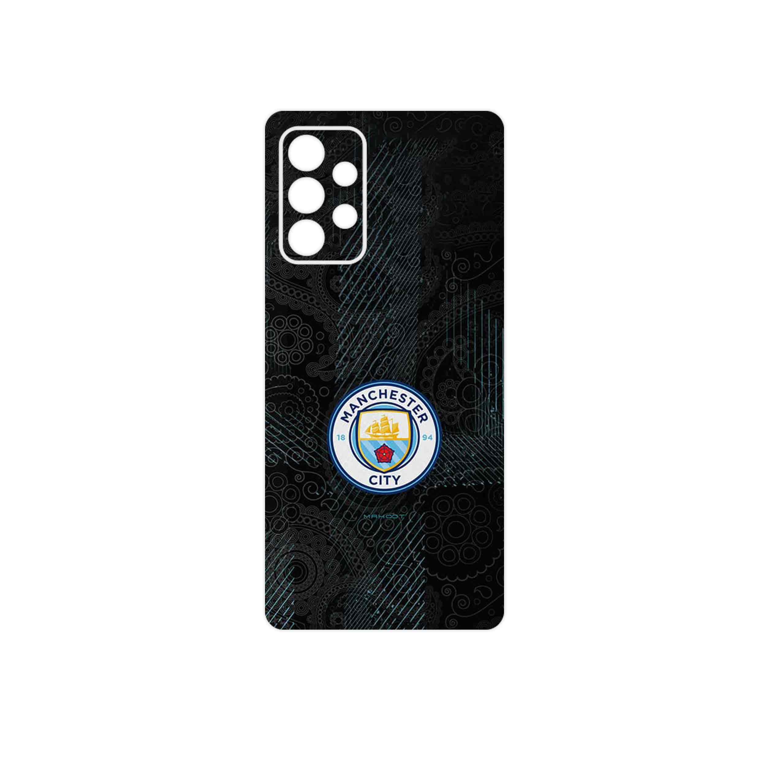 برچسب پوششی ماهوت مدل Manchester_City مناسب برای گوشی موبایل سامسونگ Galaxy A52 4G